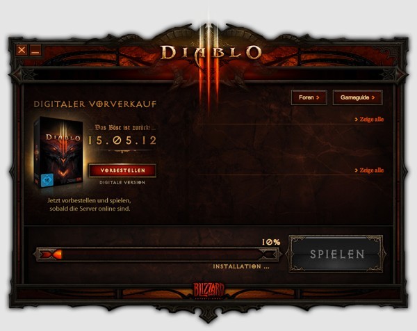 Diablo 3 beta Installer
